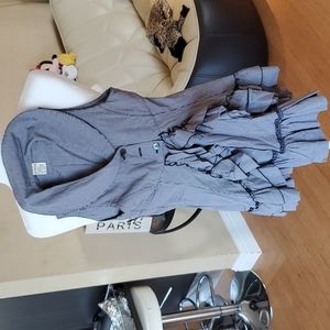 Jottum sleeveless dress top. Size 7-8.